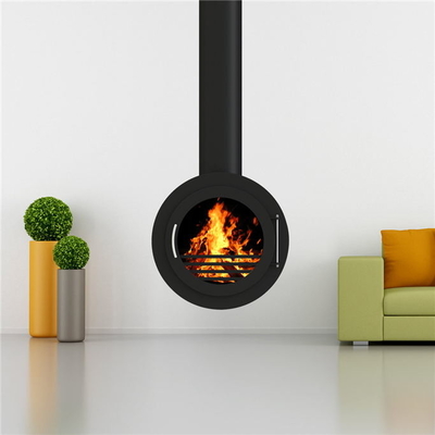 Multi-Fuel屋内装飾的な掛かる暖炉木燃焼鋼鉄ストーブ