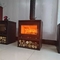 自由で永続的な現代鋼鉄屋内暖房のための木製の非常に熱い暖炉のストーブ