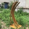 現代概要リング無作法な金属のヤードの芸術の庭はISO9001を彫る