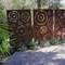 1.5-3mm コルテンの鋼鉄プライバシー スクリーンの庭の装飾